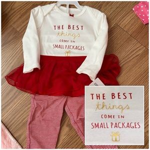 Christmas outfit: Best things come in small...
